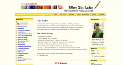 Desktop Screenshot of glaspalette.de